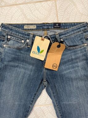 New with Tags. Made in USA. AG Adriano Goldschmied Straight Leg Jeans.